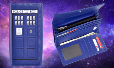 Travel Through Time and Space with the TARDIS Ladies Wallet